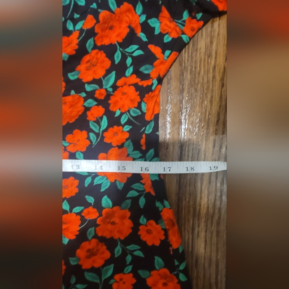 Asos Design Tea Dress Roses - Picture 8 of 10